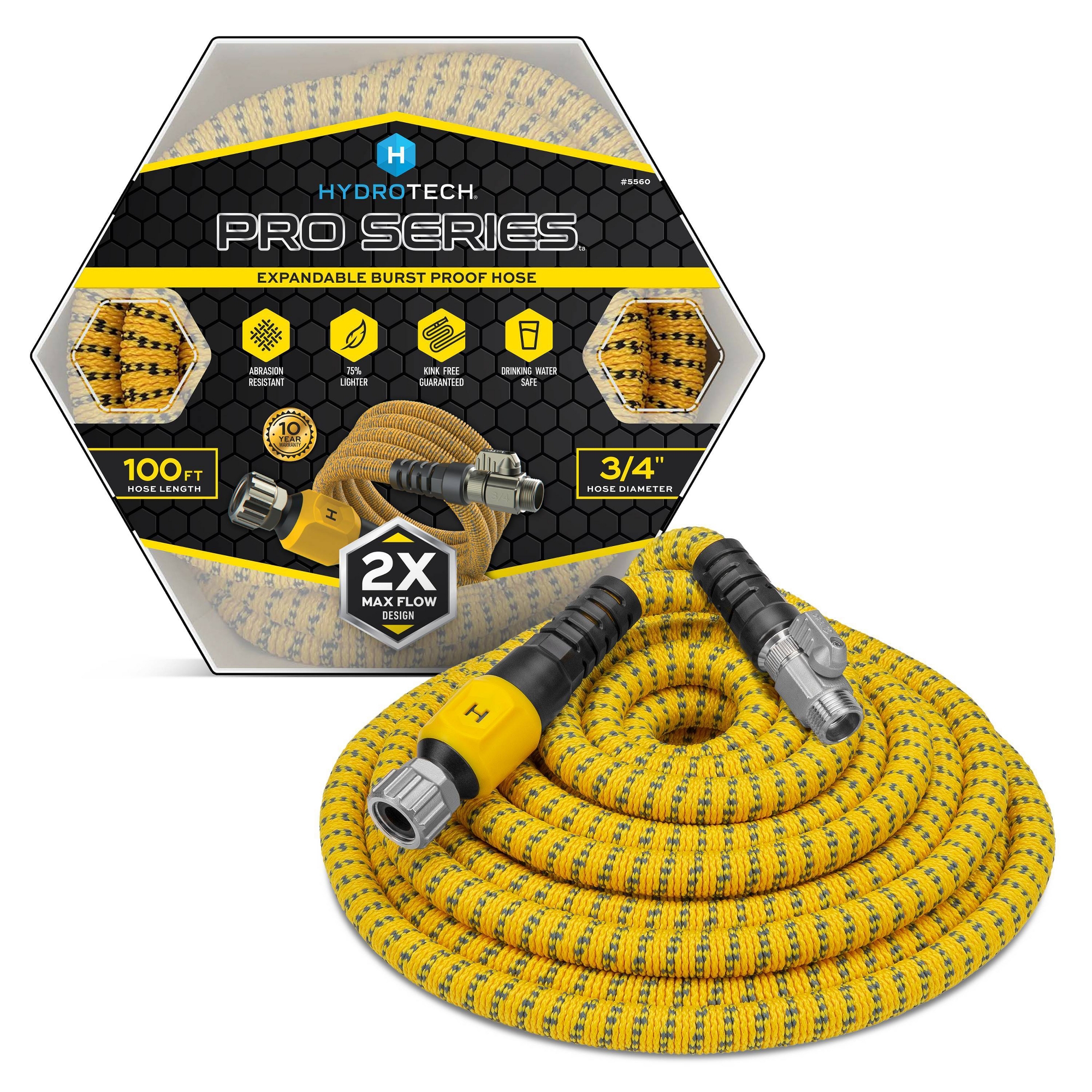 HydroTech Garden Hose Yellow