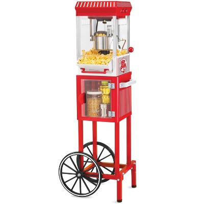 Nostalgia KPM200CART Vintage 2.5-Ounce Popcorn Cart - 45 Inches Tall