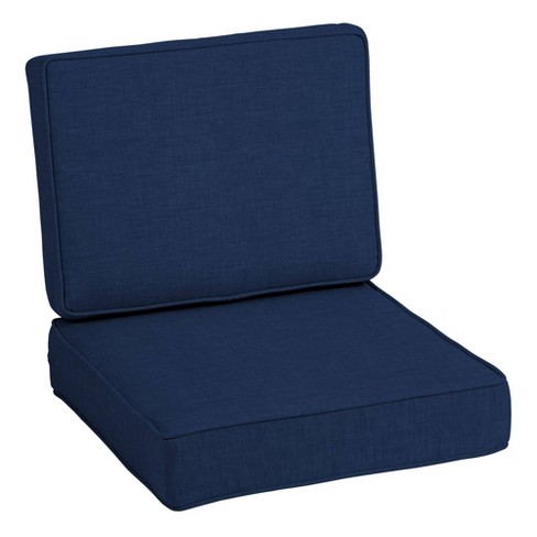 Aoodor 24 in. x 24 in. Outdoor Deep Seating Lounge Chair Cushion