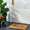1'6"x2'6" Do Good Be Good Doormat Black - Threshold™ designed with Studio McGee - image 2 of 4
