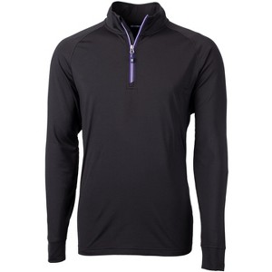 Cutter & Buck Adapt Eco Knit Stretch Recycled Mens Big and Tall Quarter Zip Pullover Jacket - 1 of 2