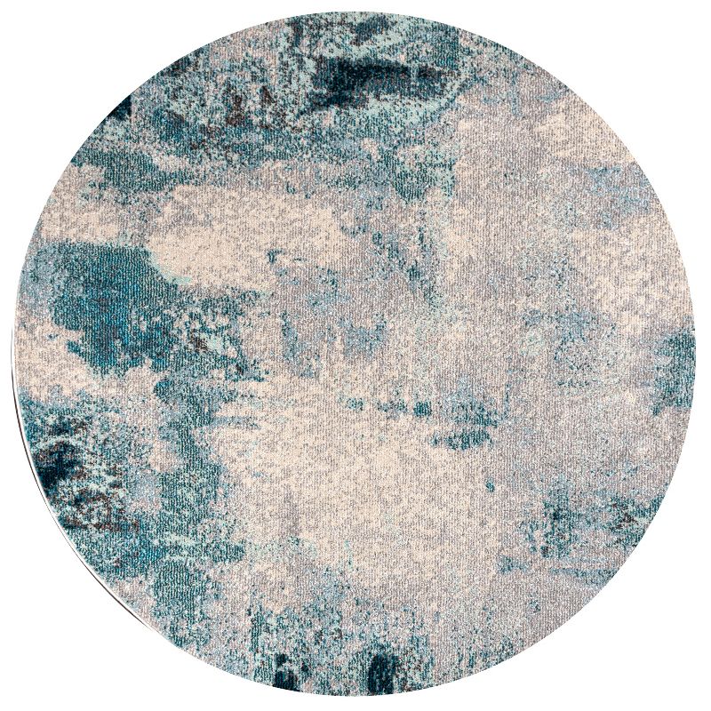 Contemporary POP Modern Abstract Vintage Area Rug - JONATHAN Y, 3 of 12