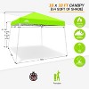 EAGLE PEAK Slant Leg Pop-up Canopy Tent Easy One Person Setup Instant Outdoor Beach Canopy Folding Portable Sports Shelter - 3 of 4