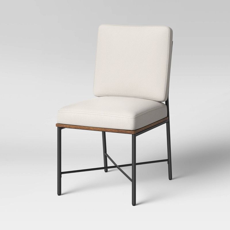 Parkton Mixed Material Dining Chair - Threshold&#8482;, 1 of 9