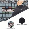 Large 24x 36 Inch Entry Way Doormat for High Traffic Areas Non Slip Rubber Back Low Profile Outdoor Heavy Duty Welcome Rug - 4 of 4