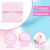 Unique Bargains Velvet Small Soft Jewelry Pouch with Snap Button 20 Pcs - 3 of 4