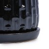 Hrinhom 2-Piece High-Quality Ceramic Flower Pot with Drainage Holes - 3 of 4