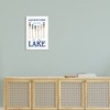 Stupell Industries Adventure Awaits At Lake Oars Phrase, 13" x 19" - 2 of 4