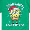 Boys' - SpongeBob SquarePants - Dear Santa Short Sleeve Graphic T-Shirt - 2 of 4