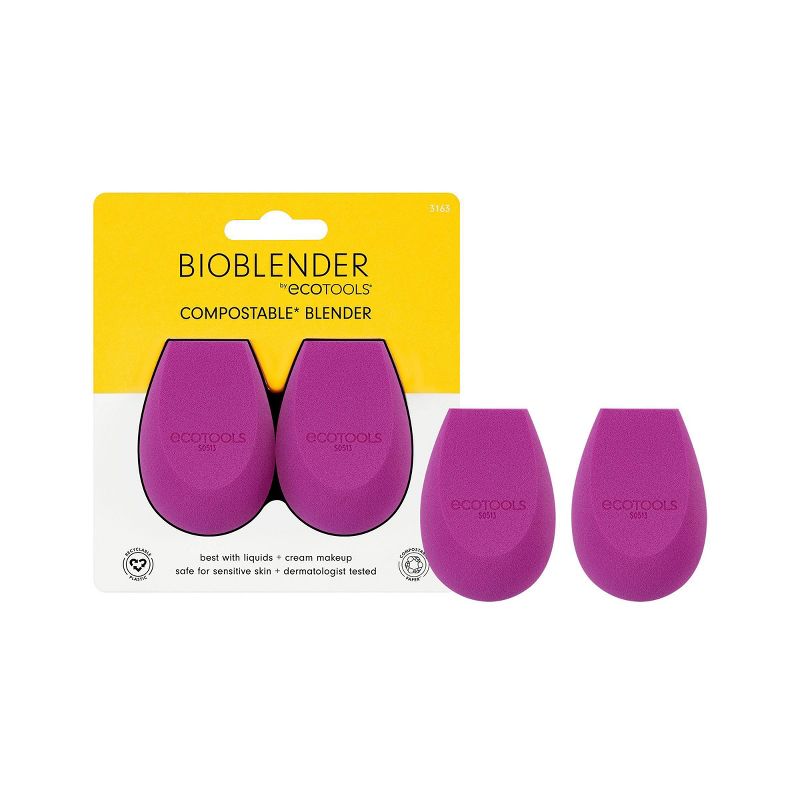 EcoTools Bioblender Makeup Sponge Duo - 2ct, 1 of 10
