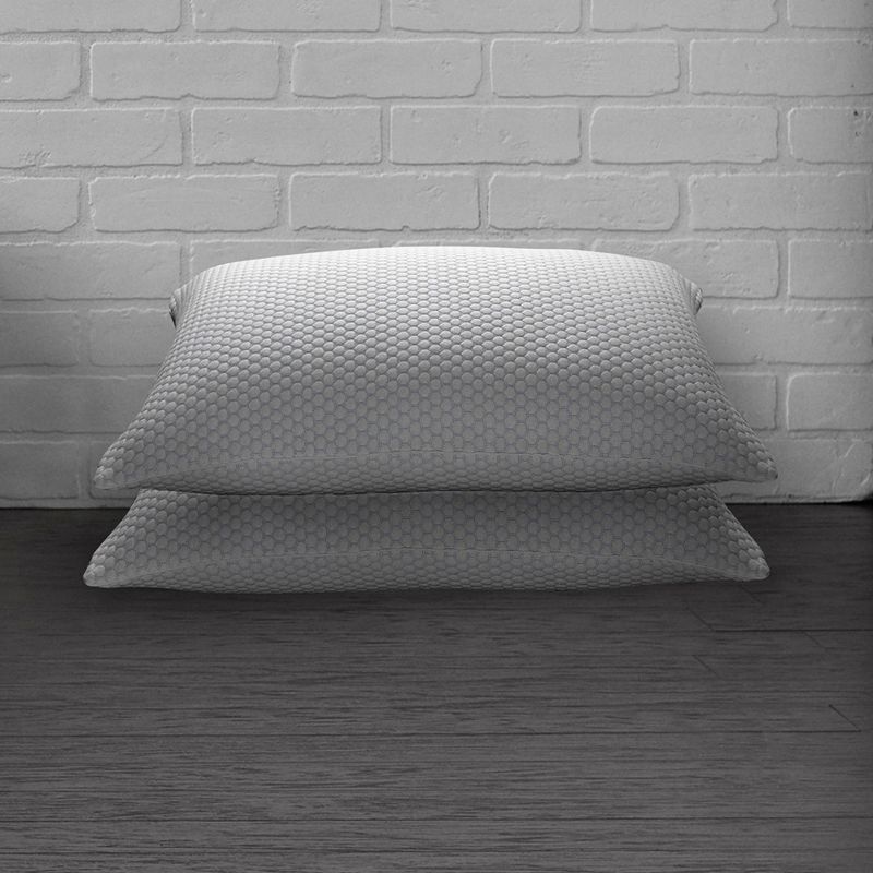 Cool N' Comfort Gel Fiber Pillow with CoolFlex Technology, 4 of 5
