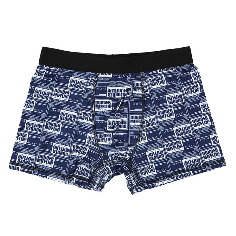 The Office Dunder Mifflin TV Sitcom Mens 3pk Boxer Briefs Underwear, 3 of 5