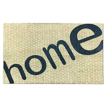 J&V TEXTILES "Home" Outdoor Coir Doormat 18" x 30"
