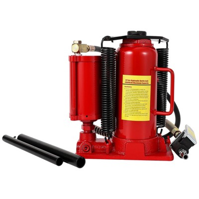 Air Hydraulic Bottle Jack with Dual Operation