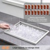 VEVOR Drop in Ice Chest, 22"L x 17"W x 12"H Stainless Steel Ice Cooler, Commercial Ice Bin with Cover, 40 qt Outdoor Kitchen Ice Bar - 3 of 4