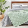 Cozy Bliss Faux Fur Throw Blanket – Plush Bubble-Shaped Plush Throw for Couch, Sofa, and Bedroom - 2 of 4