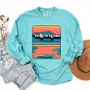 Simply Sage Market Vintage Yellowstone Garment Dyed Long Sleeve - S - Seafoam - 3 of 4