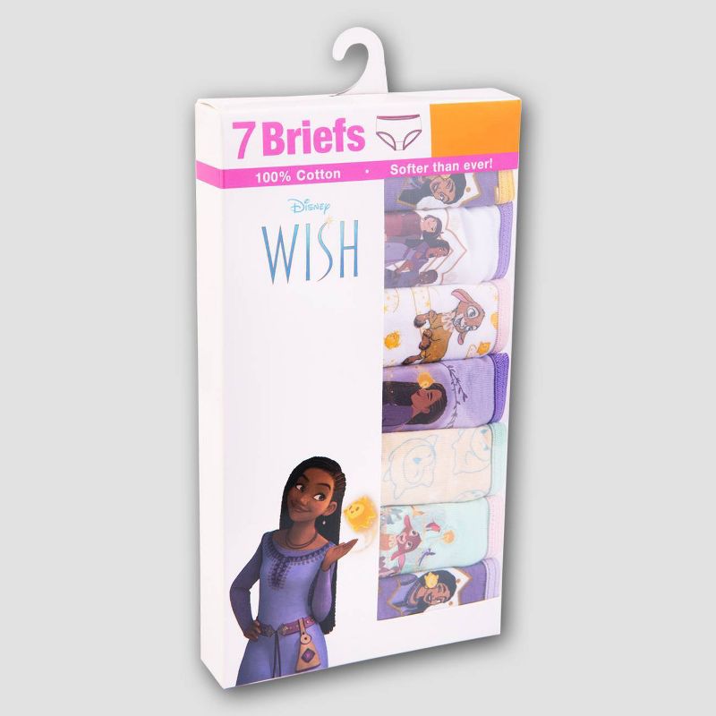 Girls&#39; Disney Wish 7pk Briefs, 2 of 4
