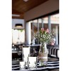 Lorren Home Trends Siena Collection Shot Glass Set of 6 with Gold Trim - 4 of 4