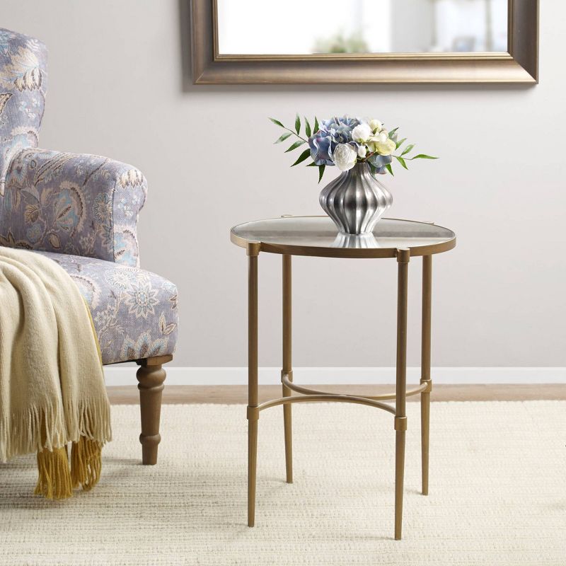 Lia Oval Accent Table Antique Bronze - Martha Stewart, 2 of 7
