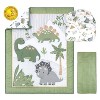 The Peanutshell Baby Crib Bedding Set for Boys, Dinosaur Nursery Decor, Sage Green, Crib Comforter Set - 2 of 4