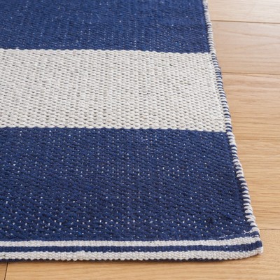 Ivory Cotton Handwoven 8' x 10' Flatweave Area Rug