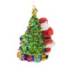 Huras 6.5 Inch Traditions Of Christmas Ornament Tree Santa Snowman Tree Ornaments - 3 of 3