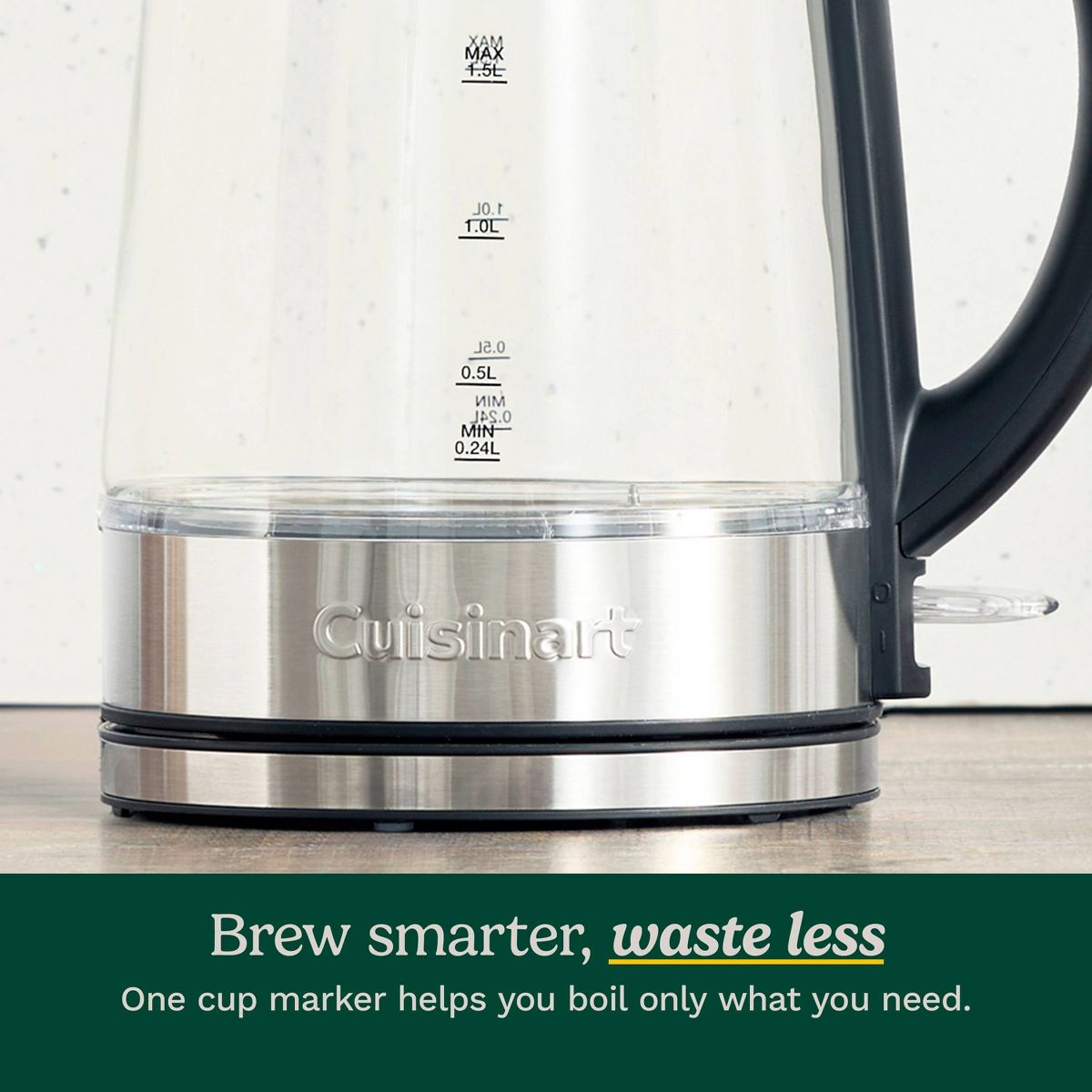 Cuisinart Clear 1.5L Kettle - thumbnail 4
