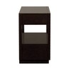Soscooter Smoked Peppercorn 2-drawer Nightstand - 3 of 4
