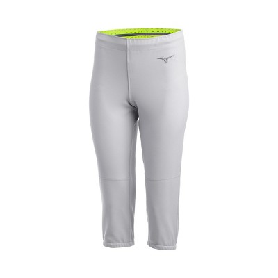 gray mizuno softball pants