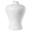 Modern White Large Tabletop Centerpiece Flower Vase ,17.75" - 3 of 4