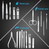 LOVELAY CREATIONS 18 Pieces Stainless Steel Grooming Kit - 2 of 4