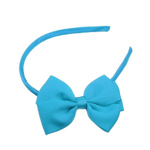 Unique Bargains Bow Headband Fashion Cute Polyester Hairband for Teenager 5.9x4.4 Inch - 1 of 4