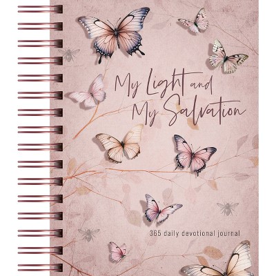 My Light and My Salvation - by  Belle City Gifts (Spiral Bound)