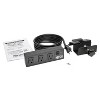 Tripp Lite Protect It!® 510-Joules Surge Protector with 3 Outlets, 2 USB Ports, and Desk Clamp, 10-Ft. Cord, TLP310USBC in Black - 2 of 4