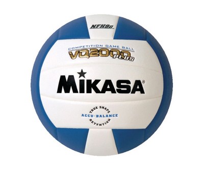 Mikasa Vq2000 Plus Nfhs Volleyball, Size 5, Royal Blue/white : Target