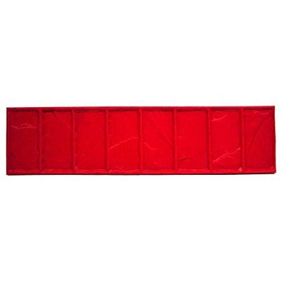 Bon Tool 12-620 Texture Mat - Cut Stone Border - 8 1/2-inch X 34-inch