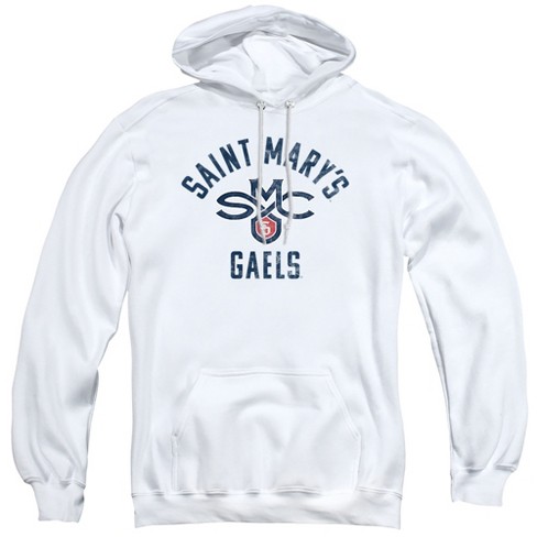 Saint Marys College Of California Official Gaels Logo Adult Pull-Over Hoodie, Athletic Heather - image 1 of 4