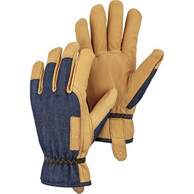 Hestra Kobolt General Projects/Equipment Operation, Goatskin/Denim, Size 11
