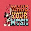 Women's - Disney - Make Your Music Short Sleeve Graphic T-Shirt - 2 of 4