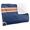 University Of Mary Primary Logo Silky Touch Blanket White 50x60 - 3 of 4