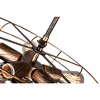 CWI Lighting Pamela 5 Light Flush Mount With Antique Copper Finish - 4 of 4