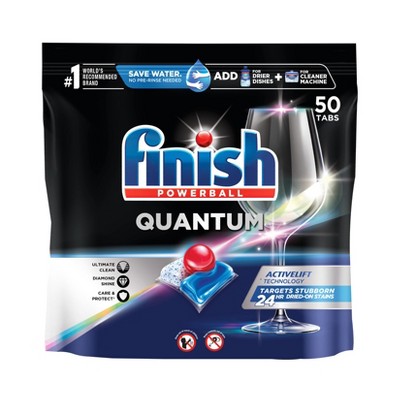 Finish Quantum Ultimate Clean & Shine Dishwasher Detergent