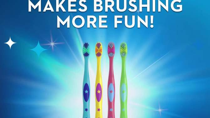 Oral-B Kids Soft Toothbrush with Space Designs - 4pk, 2 of 9, play video