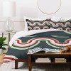 Deny Designs Full/Queen Emanuela Carratoni Festive Rainbow Duvet Cover and Pillow Sham - 3 of 4