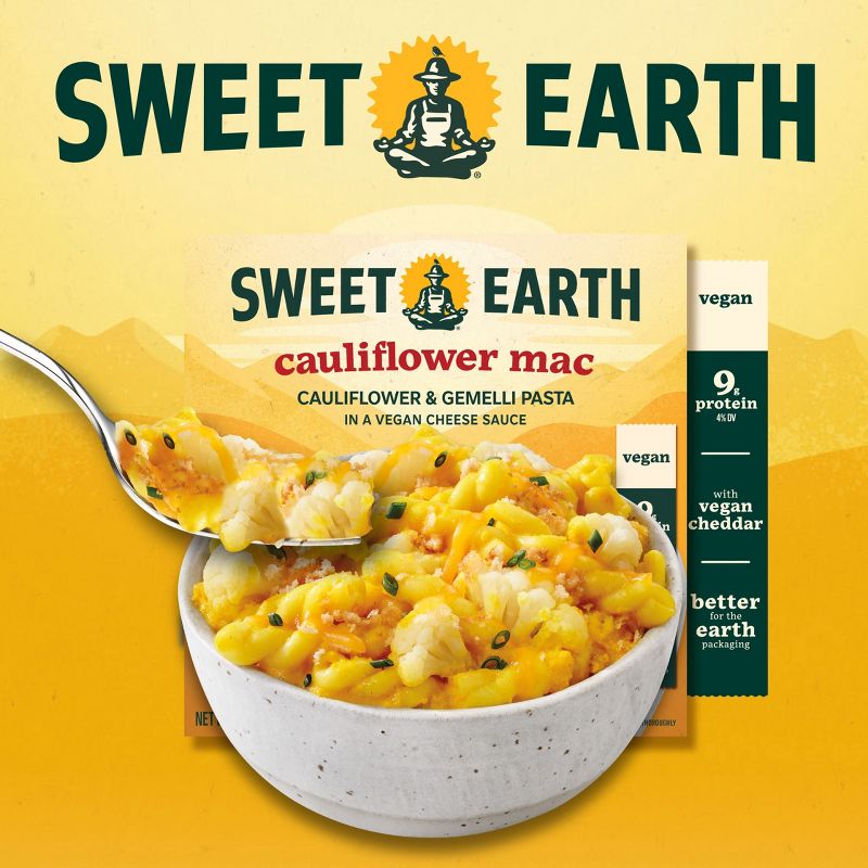 Sweet Earth Vegan Frozen Cauliflower Mac - 9oz, 3 of 13