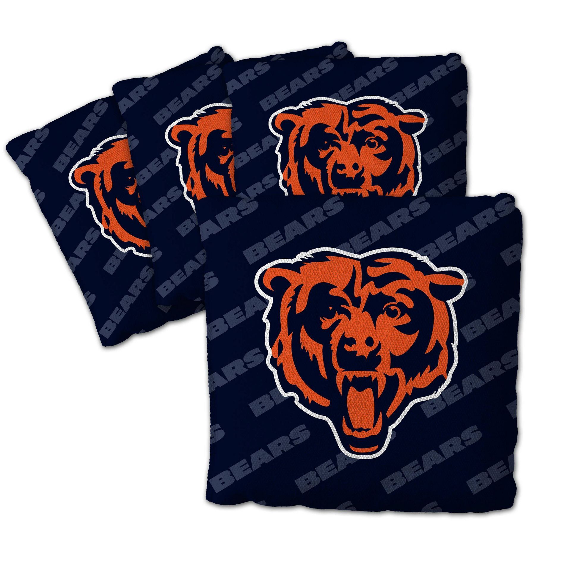 NFL Chicago Bears 4pk Cornhole Bags