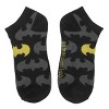 Batman Hero & Logo Women's 5-Pair Ankle Socks - 2 of 4