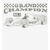 Formula One Grand Champion F1 Car Adult Long Sleeve Hoodie - 2 of 2