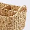 Woven Diaper Caddy with Dividers - Cloud Island™ Natural Woven - 3 of 3